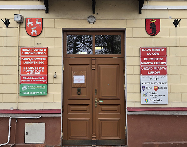 Punkt kasowy Nr III w Łukowi